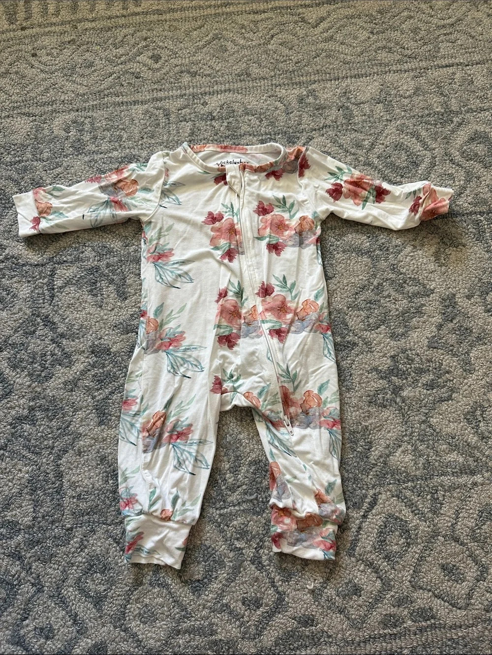 Tickety boo floral romper bamboo size newborn